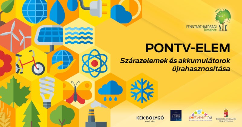 Pontv-ELEM: szárazelemek és akkumulátorok újrahasznosítása Pontv-ELEM: szárazelemek és akkumulátorok újrahasznosítása