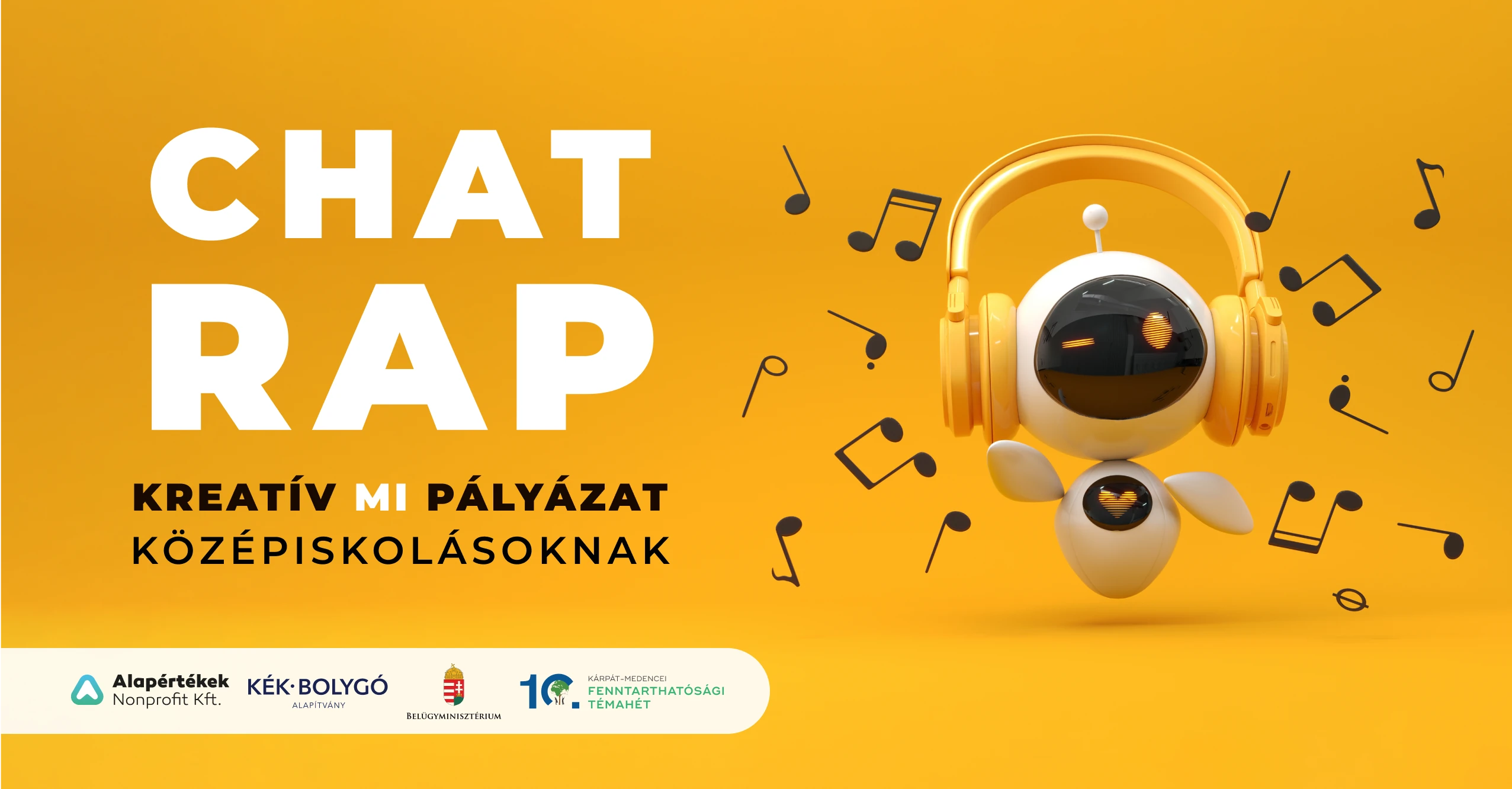 CHAT RAP — KREATÍV MI PÁLYÁZAT KÖZÉPISKOLÁSOKNAK 2025.
