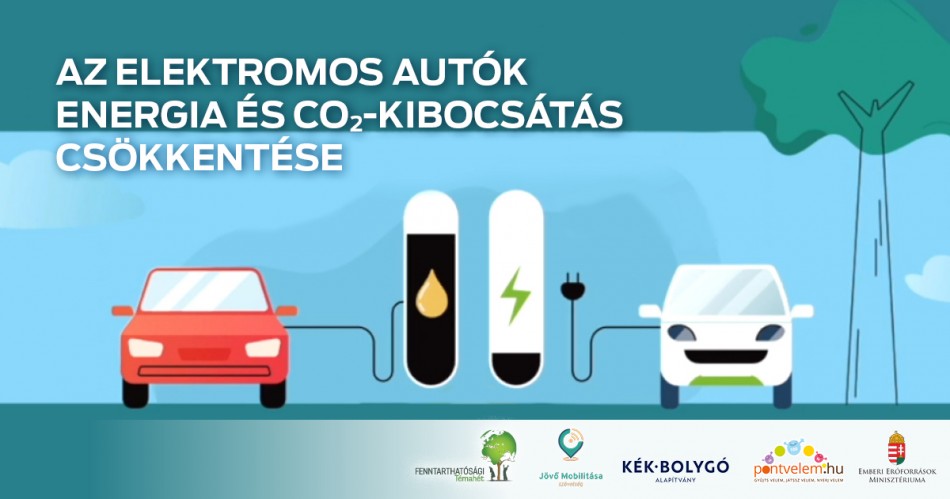 Az elektromos autók energia és CO2-kibocsátás csökkentése